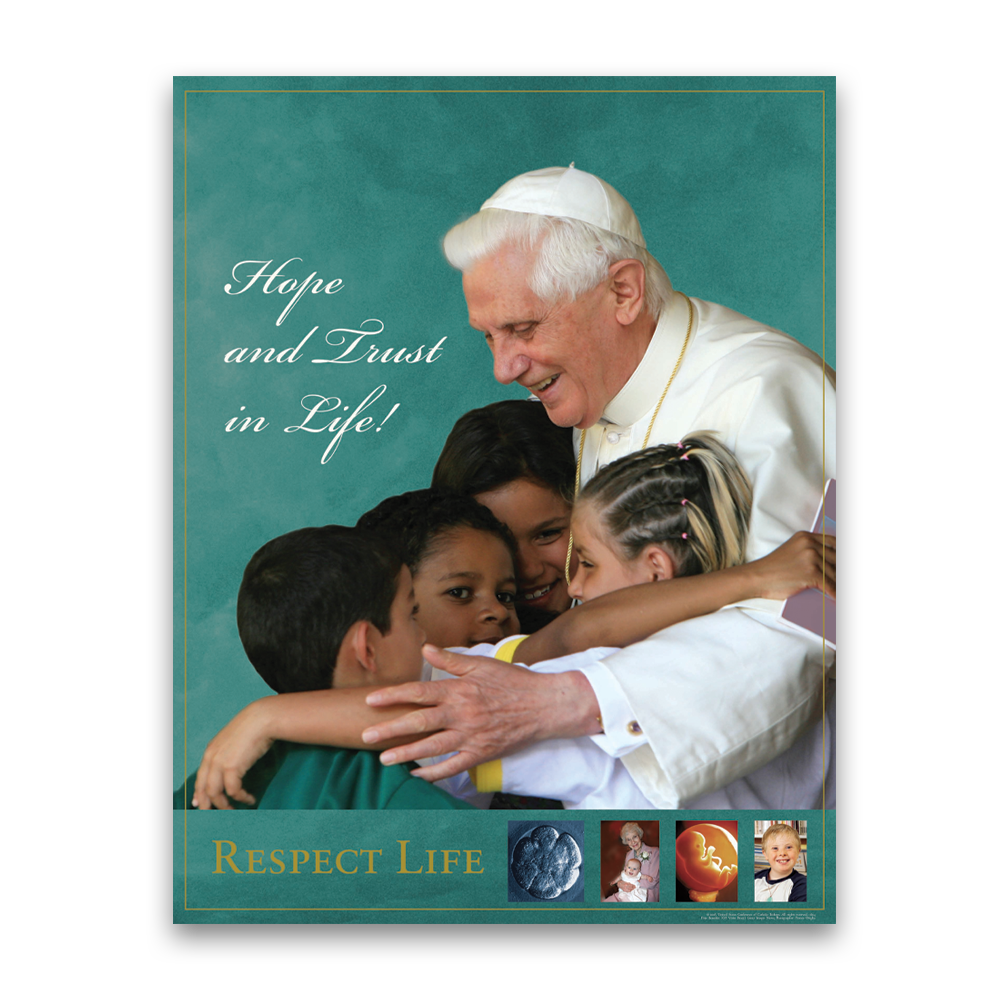 Hope and Trust in Life Poster (Bilingual)