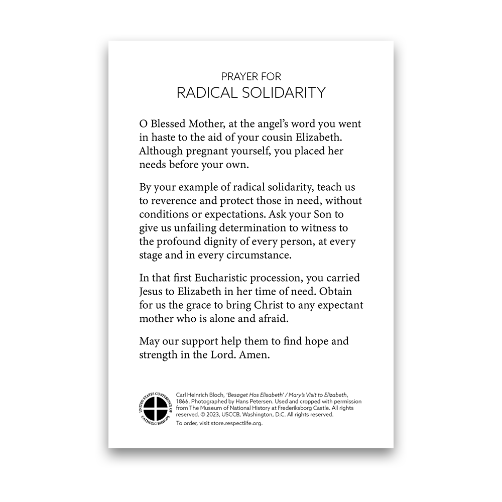 Prayer for Radical Solidarity