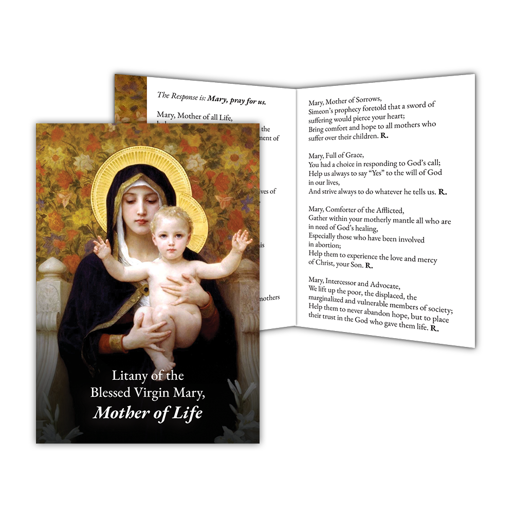 Litany of the Blessed Virgin Mary, Mother of Life