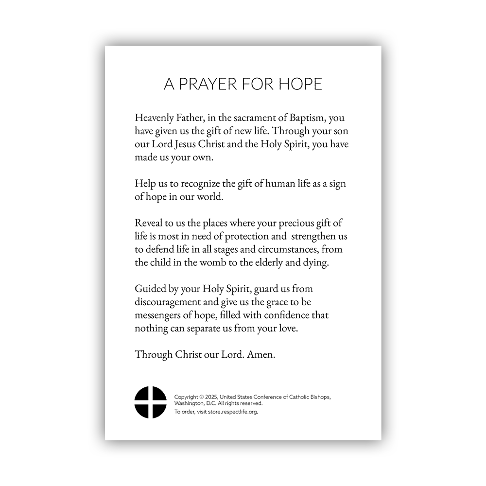 A Prayer for Hope