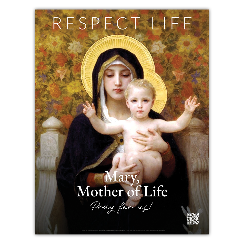 Mary, Mother of Life (Bilingual, Folded)