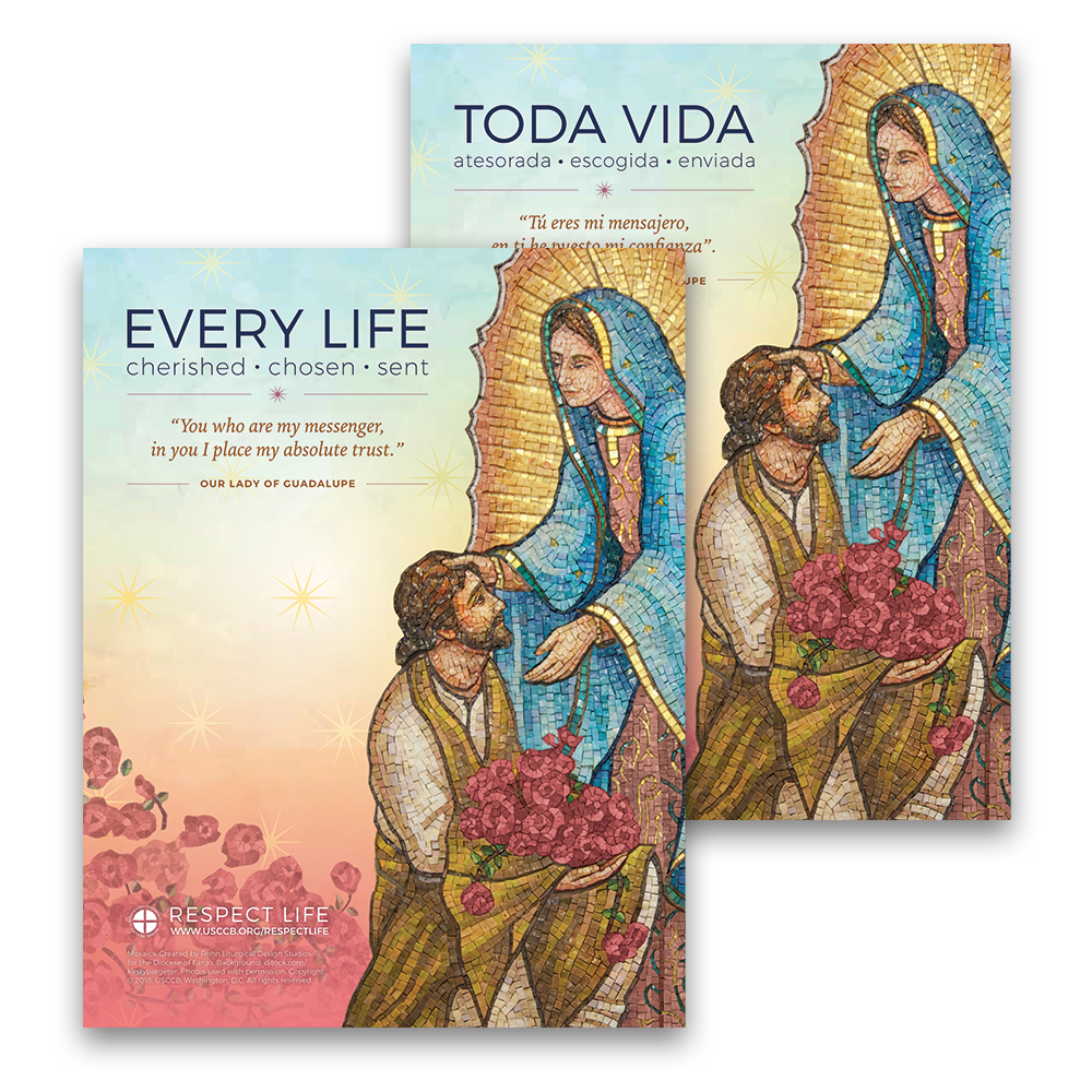 Every Life: Cherished, Chosen, Sent Poster (Bilingual)