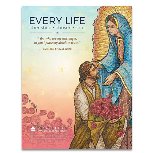 Every Life: Cherished, Chosen, Sent Poster (Bilingual)